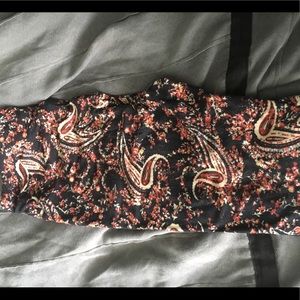 Black and red OS Paisley